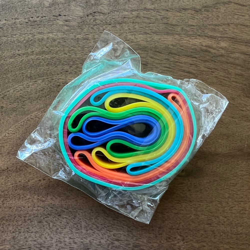 Oola Affirmation Wrist Bands; set of 7